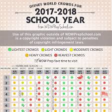 Disney World 2018 2019 Crowd Calendar Best Times To Visit