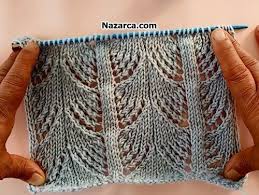 Leylek Kanatlari Orgu Desen Tarifi Nazarca Com Baby Knitting Patterns Orgu Orgu Desenleri