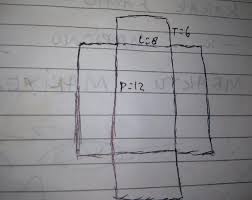Apa yang membentuk jaring balok? Gambar Jaring Jaring Balok Yang Ukurannya P 12 L 8 T 6 Brainly Co Id