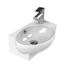 nameeks mini vessel sink in white