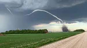 Where are tornadoes most likely? Caught On Camera Tornado Touches Down In Saskatchewan Canada