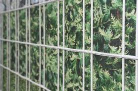 Sichtschutzstreifen Mit Lebensbaum Aufdruck Www Zaunplatz De Doppelstabmattenzaun Doppelstabmatten Schmuckzaun