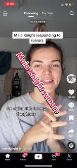 Mia Knight's Instagram, Twitter & Facebook