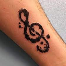 The clef is a musical sign. 83 Treble Clef Tattoo Ideas 2021 Inspiration Guide