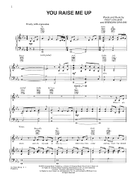 What are the lyrics to you lift me up? You Raise Me Up By Josh Groban J W Pepper Sheet Music