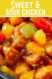 Sweet And Sour Chicken Recipe Pineapple Chicken Recipes Easy Chinese Recipes Sweet Sour Chicken