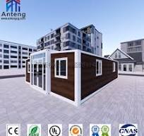 Portable Luxury Modular Homes 20FT 40FT Expandable Steel Container 1-4  Bedroom Tiny Villas Prefabricated Luxury Housing