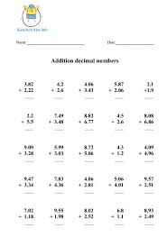 Missing factor questions are also included. Decimal Worksheets Fifth Grade Kids Activities
