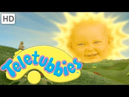 The sun baby (played by jess smith (original series) and berry (surname unknown) (reboot series)) is the first character that is seen. Say Eh Oh To Teletubbies Sun Baby Who Finally Breaks Silence After 19 Years Daily Record