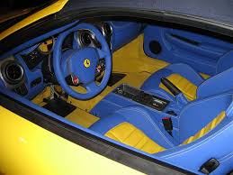 Rare Color Ferrari Pics Custom Yellow And Blue Interior Honda Civic Coupe Civic Coupe Pics