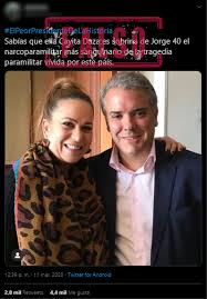Cayita Daza Castro No Es Sobrina Del Exjefe Paramilitar Jorge 40 Colombiacheck
