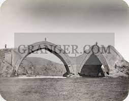 Image of SAMARKAND: BRIDGE, 1872. - Ruins Of The Bridge Of Shadman Malik.  Photograph By N.V. Bogaevskii, 1872. From Granger - Historical Picture  Archive