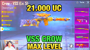 All applications are safe, choose one which you like. 21 000 Uc Upgrade Vss Crow Max Level Pubg Mobile