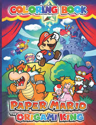Bombette is one of mario's partners that appears in paper mario, and the third party member encountered in the game. Paper Mario The Origami King Coloring Book Paper Mario The Origami King Awesome Coloring Books For Adults Teenagers Unique Colouring Pages Mabuchi Nakai 9798564131063 Amazon Com Books