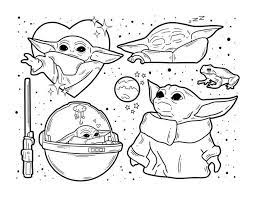 You can now print this beautiful baby yoda star wars coloring page or color online for free. Baby Yoda Favorite Coloring Pages Baby Yoda Coloring Pages Coloring Pages For Kids And Adults