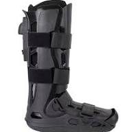 Adjustable Orthopedic ROM Hinged Air Boot Tall CAM Boot Walking Boot with  Air Pump for Injured Foot