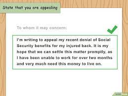 Check spelling or type a new query. 4 Ways To Write An Appeal Letter To Social Security Disability Social Security Disability Letter Example Disability