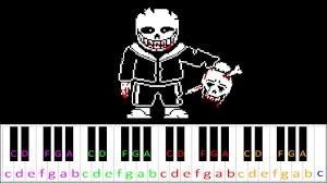 With these megalovania piano notas you'll easily learn the sans theme. Megalovania Undertale Hard Version Piano Letter Notes