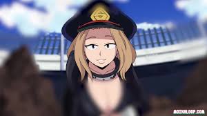 Sexy Camie Utsushimi unzips seu traje & shows seus peitos grandes