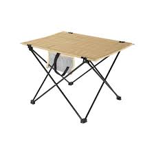 The design is super simple as it is a table with the attached benches. Camping Table 6063 Aluminum Folding Beach Table Compact Lightweight Portable Picnic Table China Camping Banner Made In China Com