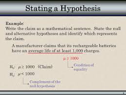 Hypothesis Testing With One Sample Ppt Download