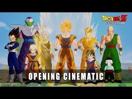 The adventures of a powerful warrior named goku and his allies who defend earth from threats. Dragon Ball Z Kakarot Opening Cinematic Games