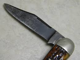 Simmons) made knives but that name being on the bail, it is probably the jeweler who finished the knife. Vintage E C Simmons Keen Kutter St Louis Mo Beautiful Bone Punch Blade 3 Backspring Whittler Knife