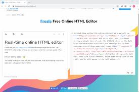 Use our free wysiwyg editor to get the html code you need. Page 4 Froala