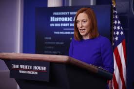 According to multiple reports, the press conference will focus largely on china. Jen Psaki Is Praised For Not Crazy First Press Conference