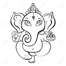 Black And White Images Of Ganesha Pin By Carrie Victoria Harris On Goddesses And Gods Ganesha Drawing Ganesha Tattoo Hindu Elephant