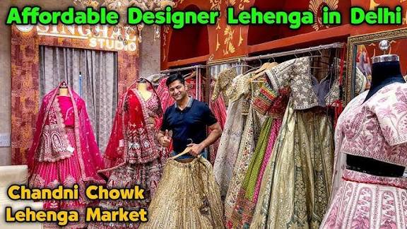 Bridal Lehenga Wholesale Shop | Chandni Chowk Lehenga Market | Wedding Shopping|Lehenga Market Delhi