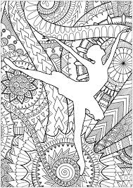 Ballet Dancer Coloring Pages Free Dance Coloring Pages Abstract Coloring Pages Ballerina Coloring Pages