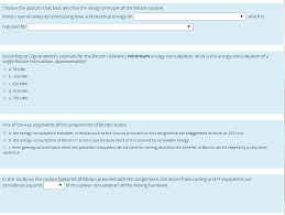 This is enough to power a single u.s. Solved In The Context Of Bitcoin Hash Rate Can Be Unders Chegg Com