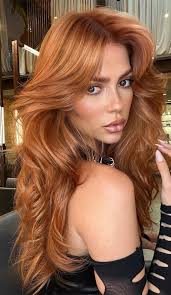 30 Flowing Long Layered Haircuts in 2024 : Elegant Ginger Long Layers