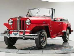 1949 Willys Jeepster Roadster Jeepster Roadsters Willys