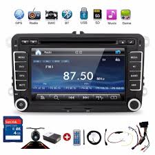 2 Din Dvd Player Do Carro Pc Gps Navigation Stereo Tela De Video Multimidia Para Vw Volkswagen Passat Polo Golf Skoda Seat Sharan Jetta Vw Passat Car Dvd