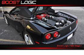 If you want a twin turbo ferrari, then buy a twin turbo ferrari. Boost Logic F360 Twin Turbo Stage 1 Package Boost Logic