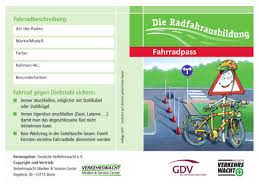 Radfahren Testbogen Vms Verkehrswacht Medien Service Gmbh