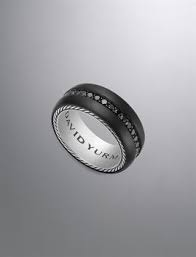 Men S Rings Designer Band Rings From David Yurman David Yurman Mens Ring Mens Black Ring Rings For Men