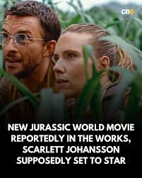 Scarlett Johansson may be heading back to Jurassic World. bit.ly/42pnoNl