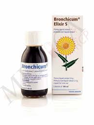 الشركة المنتجة للدواء برونشيكم : Medica Rcp Bronchicum Elixir Indications Side Effects Composition Route All Price Alternative Products