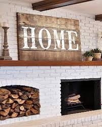 Large Rustic Home Sign Farmhouse Wall Decor Free Shipping Farmhouse Wall Decor Rustic House Country House Decor