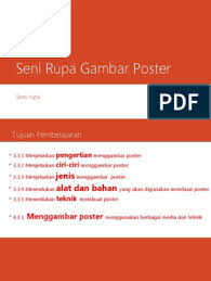 Tentu saja ada, dan yang paling jelas terlihat adalah bentuk elektrodanya. Media Dan Teknik Dalam Menggambar Poster
