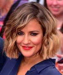 So Gorgeous Caroline Flack Chin Length Ombre Hairstyles Not To Miss Out Chin Length Hair Styles For Women Caroline Flack Hair Hair Styles