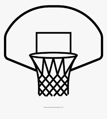 Choose your favorite basketball net drawings from 96 available designs. Basketball Hoop Drawing Easy Hd Png Download Kindpng
