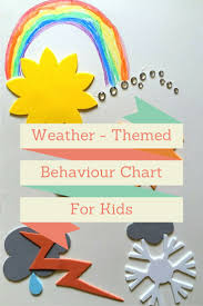 Sun Rainbow Cloud Behaviour Chart Behaviour Chart For