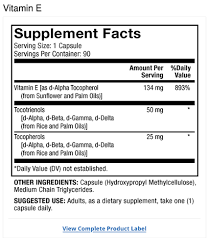 Oral capsule, oral capsule liquid filled, oral liquid, oral oil, oral solution, oral tablet, oral tablet chewable Vitamin E Supplements Benefits Of Vitamin E