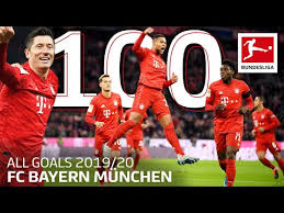 Бавария / fc bayern münchen. Fc Bayern Munchen All 100 Bundesliga Goals 2019 20 Youtube