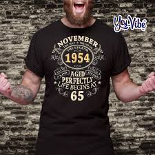 birthday gift for 65 years old shirt
