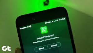 Erst den gruppenbetreff, dann das profilbild antippen. Vad Hander Nar Du Avinstallerar Whatsapp 2021